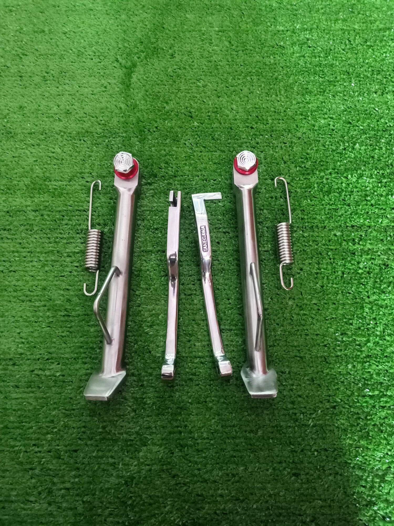 Chân chống inox exciter 135 ex 150