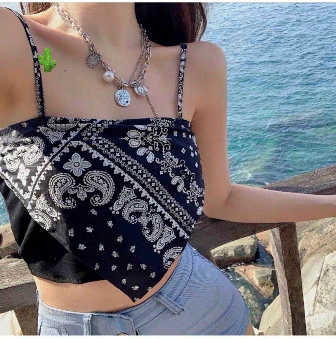 ÁO YẾM HAI DÂY THỔ CẨM