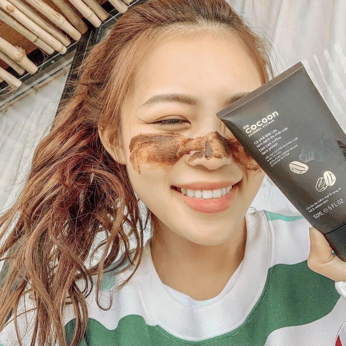 Tẩy tế bào chết mặt Cà phê Đắk Lắk COCOON