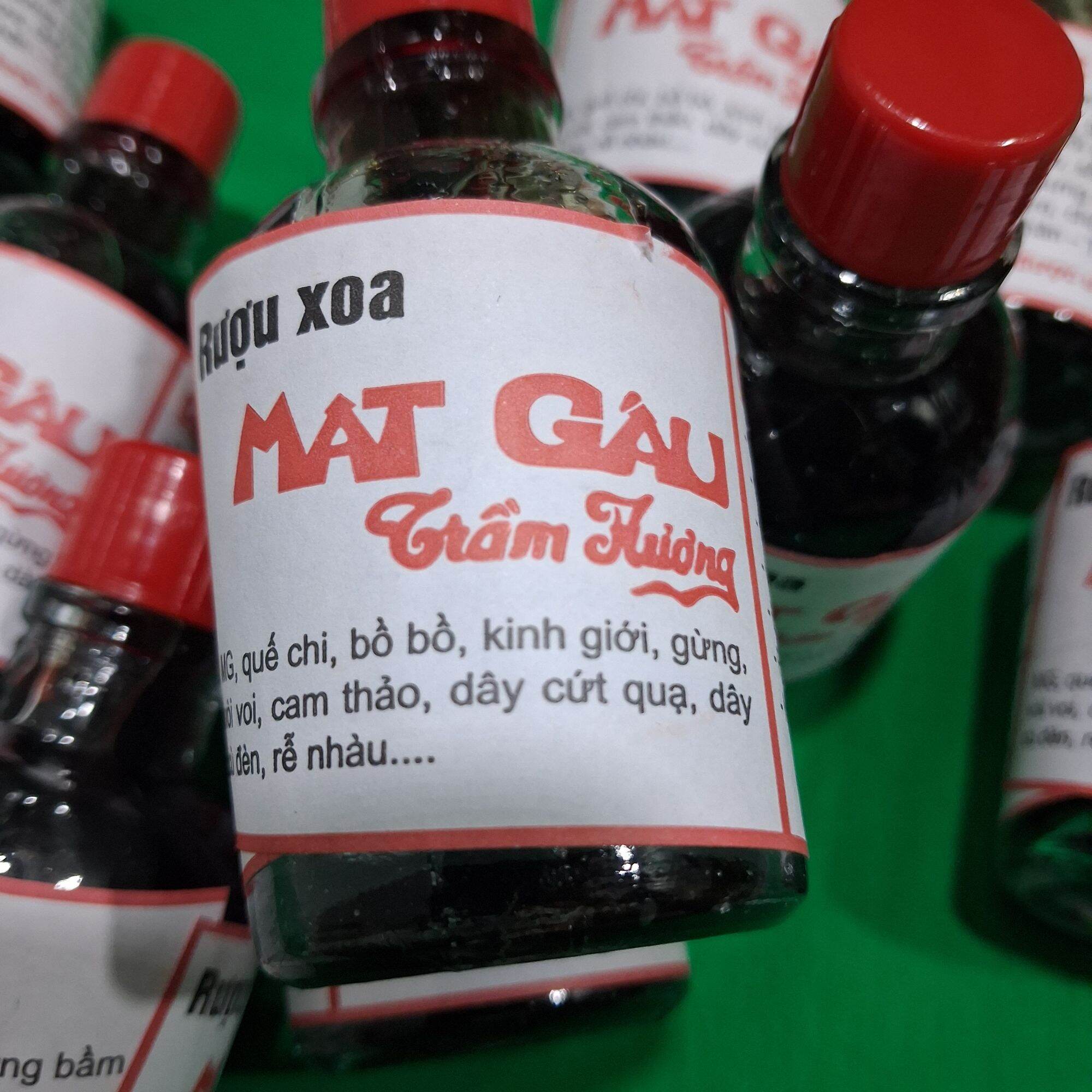  combo 5 chai dầu xoa bóp gia truyền MẬT GẤU chính hãng chai 30 ml 