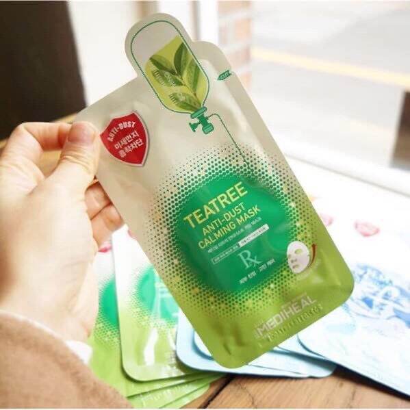 Mặt Nạ An - Ti Dust Tinh Chất Tràm Trà (Mediheal Tea Tree Anti - Dust Calming Mask)