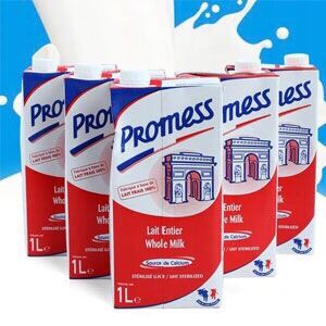Sữa tươi Promess đỏ không đường