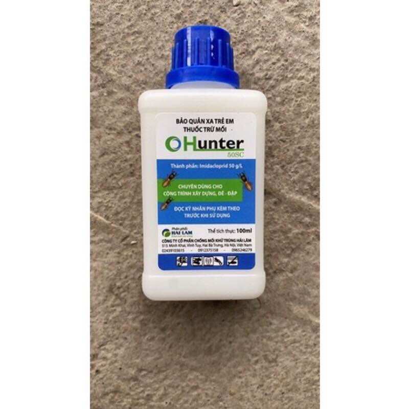 Thuốc diệt Mối nước Hunter 50SC - diệt tận gốc Mối, Mọt ( chai 100ml)