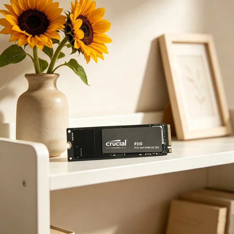 crucial | Ổ Cứng Thể Rắn NVMe M.2 Cao Cấp P310 1TB/2TB PCIe Gen4 3D NAND Dành Cho Máy Tính Để Bàn Và Máy Tính Xách Tay - Tốc Độ Lên Đến 7100 MB/s Giá 6,404,250 Đồng*Miễn phí vận chuyển