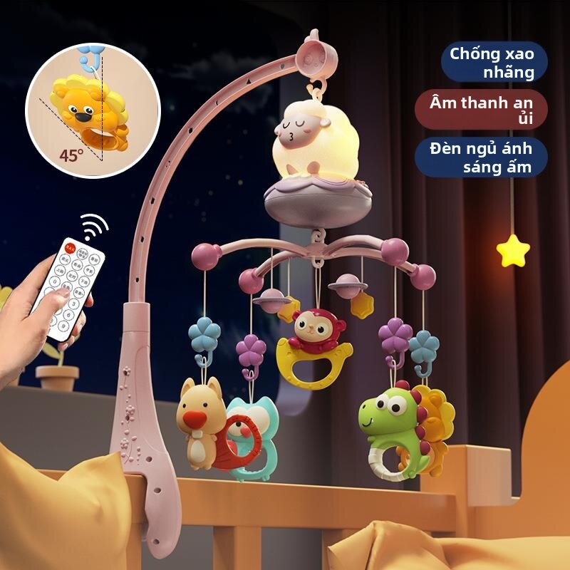 ZHUOLESHI | Hanging Rotatable Light Projecting Toy for 0-3 Months Baby Giá  488,000 Đồng*Miễn phí vận chuyển