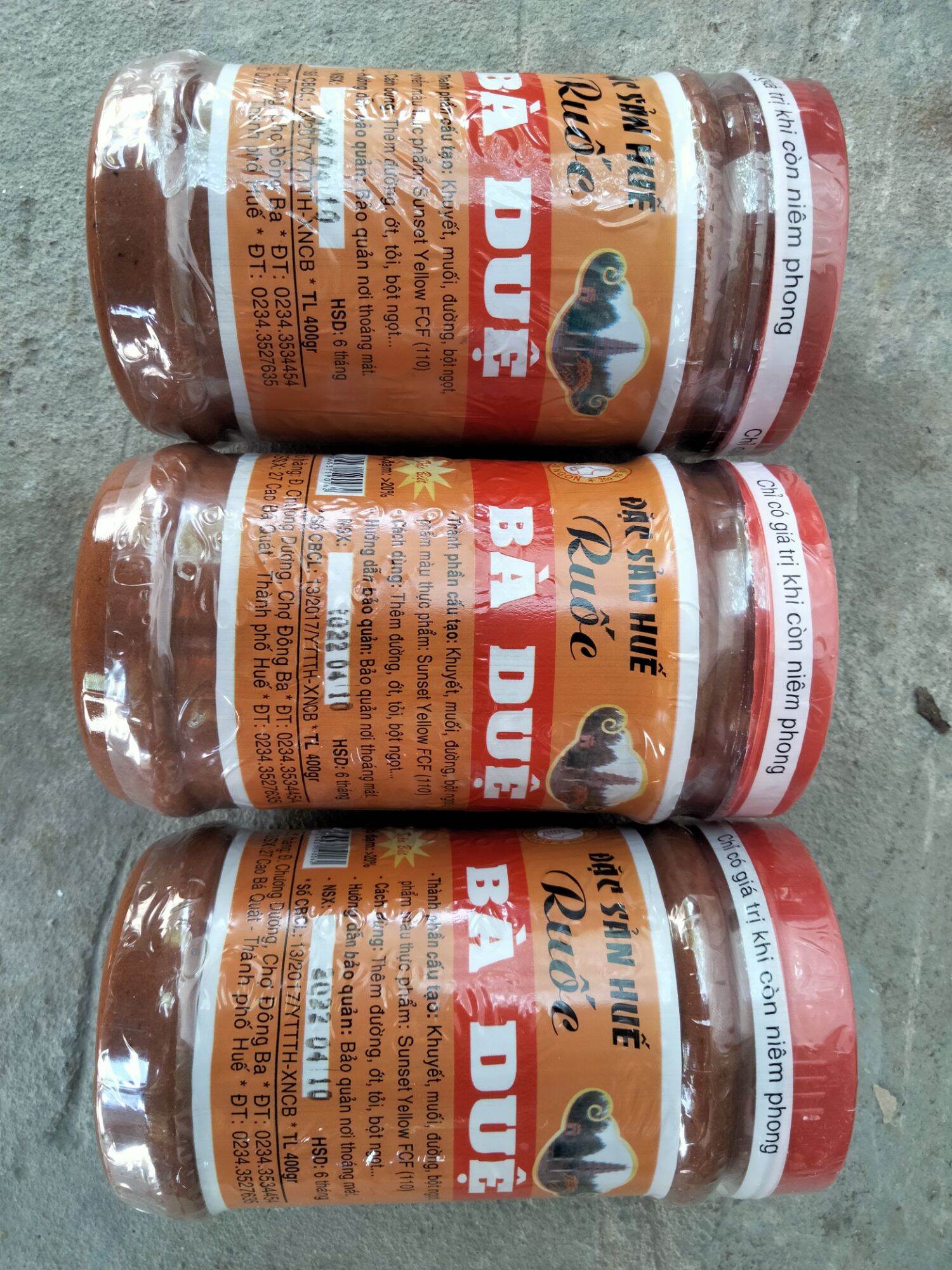 Mắm ruốc Bà Duệ 400g