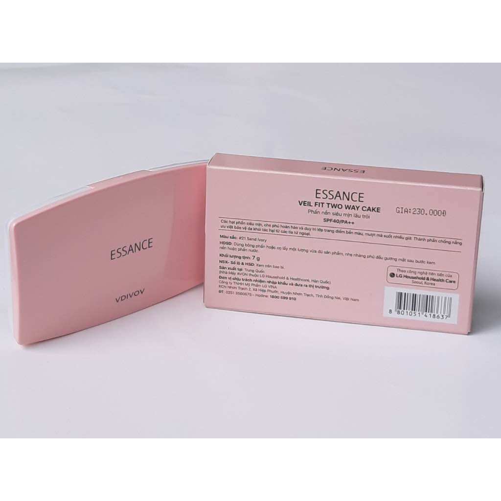 [Essance] Phấn Nền Phấn Phủ Essance Powder kiềm Dầu trong 24h