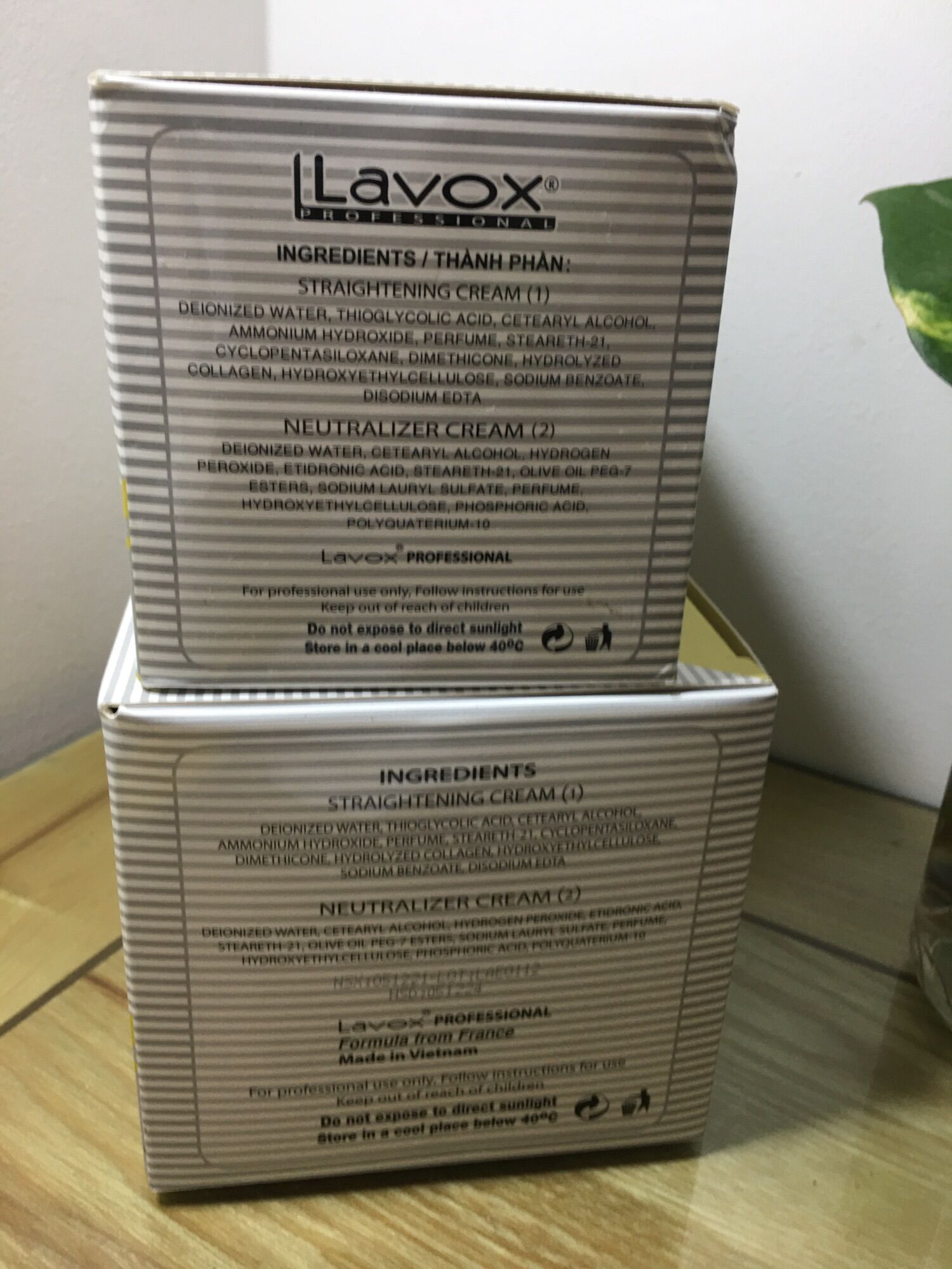 Thuốc duỗi LAVOX (cặp 2 hũ) công thức mới 500mlx2