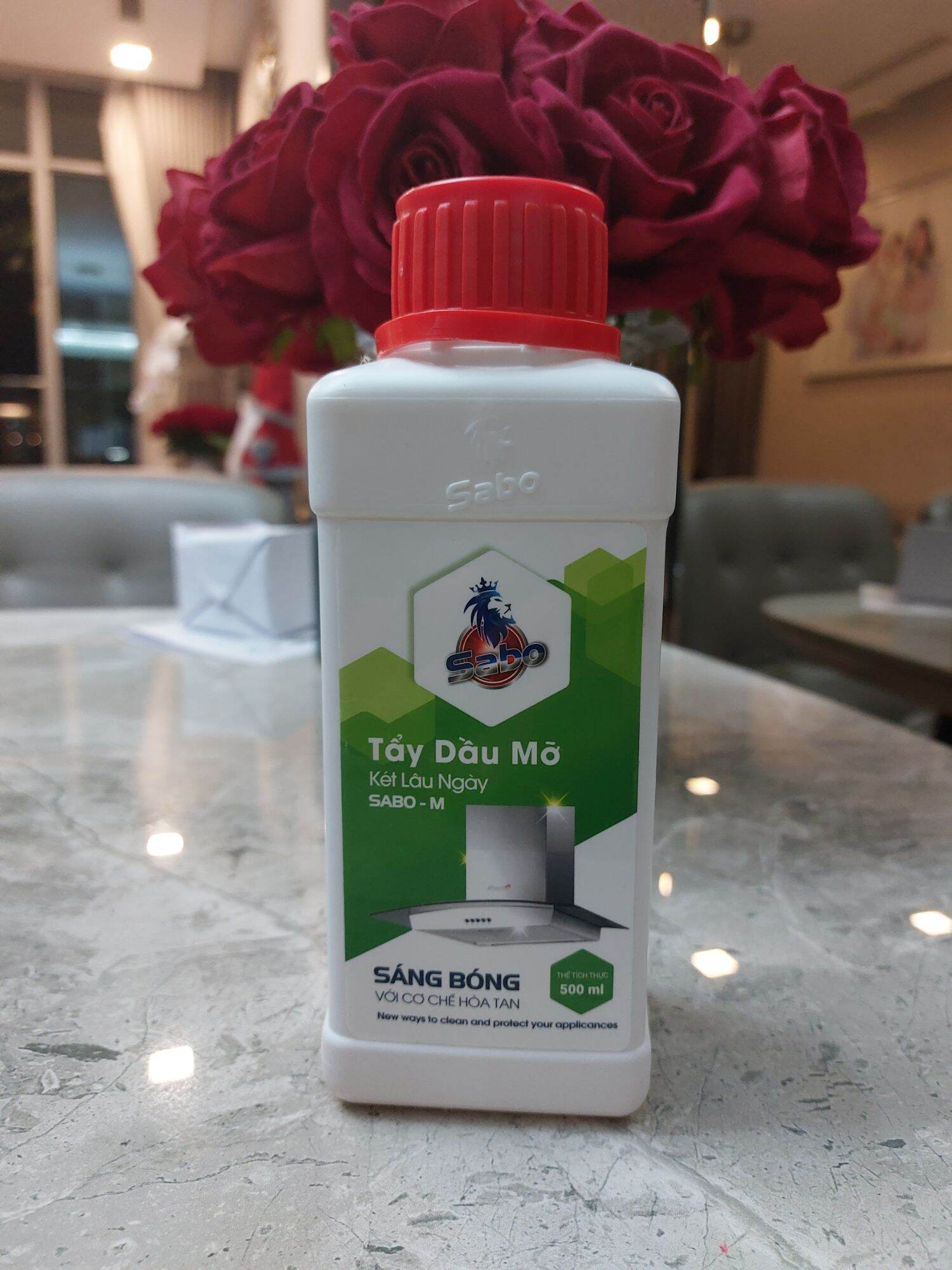 Nước tẩy rửa máy hút mùi nhà bếp SABO 500ml