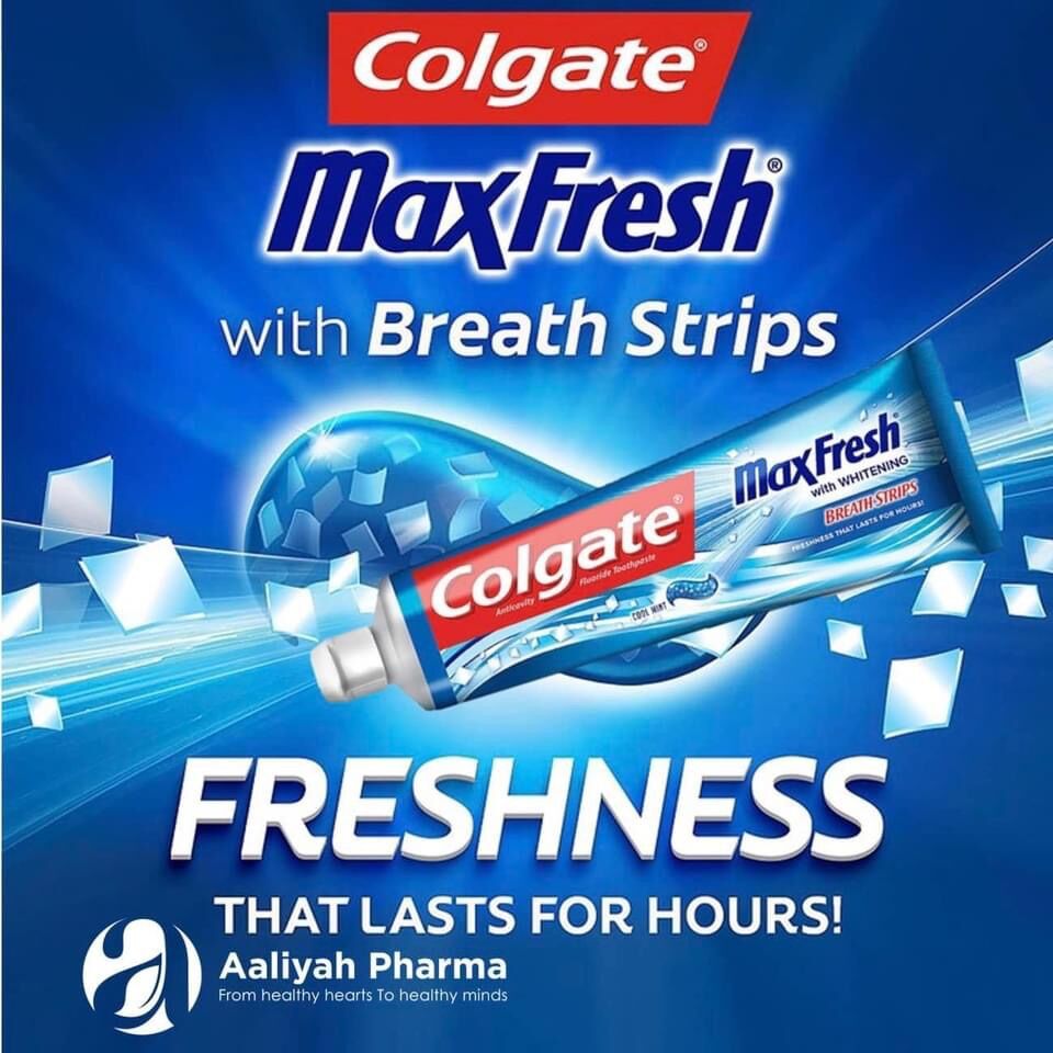 Kem đánh răng Colgate Max Fresh 215g nhập Mỹ