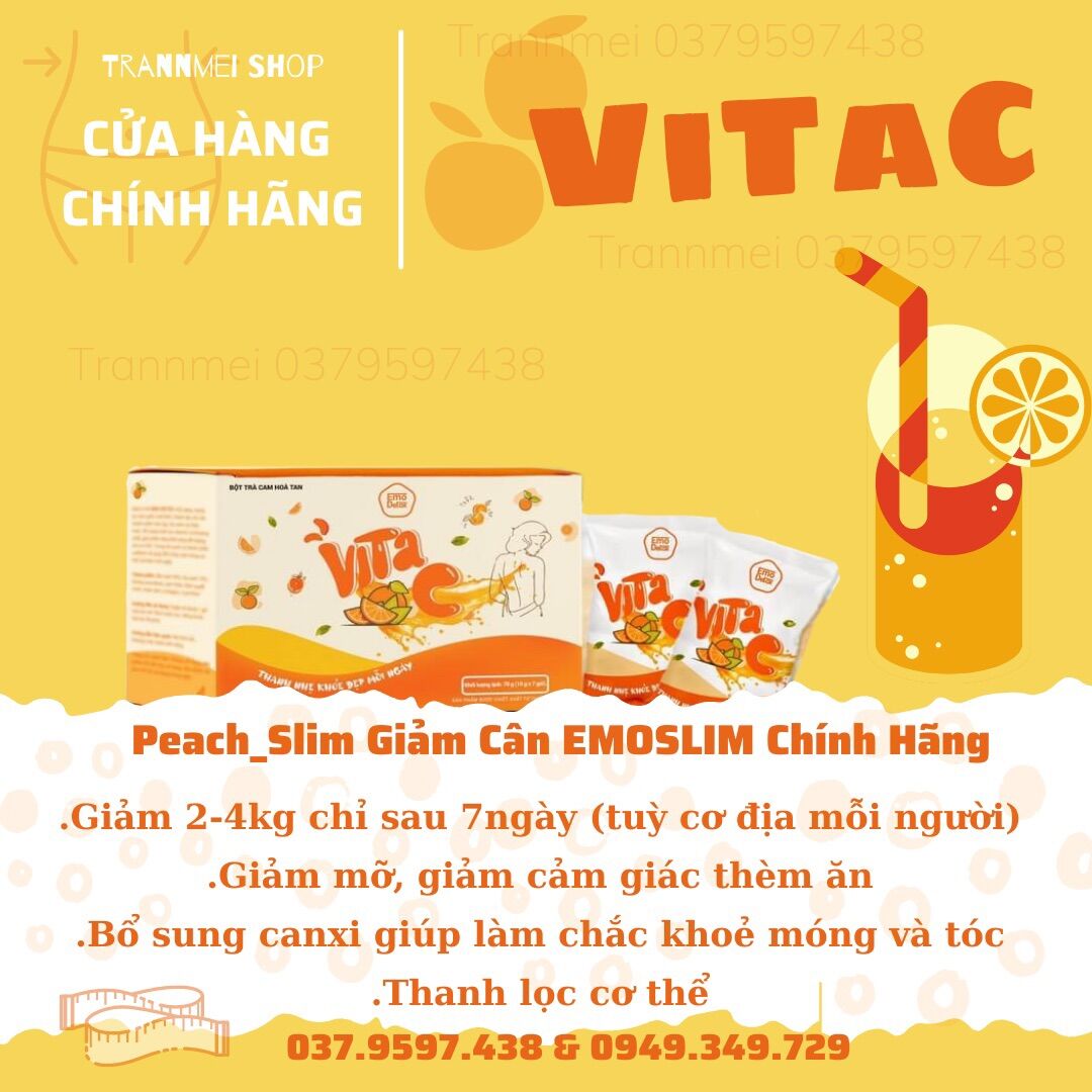 ⚡Combo 3Hộp. Bột Trái Cây Giảm Cân EMOSLIM (Nhắn tin shop chọn vị)