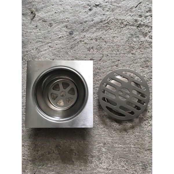 Phiểu thoát sàn Inox 304 đúc LINAX phi 90