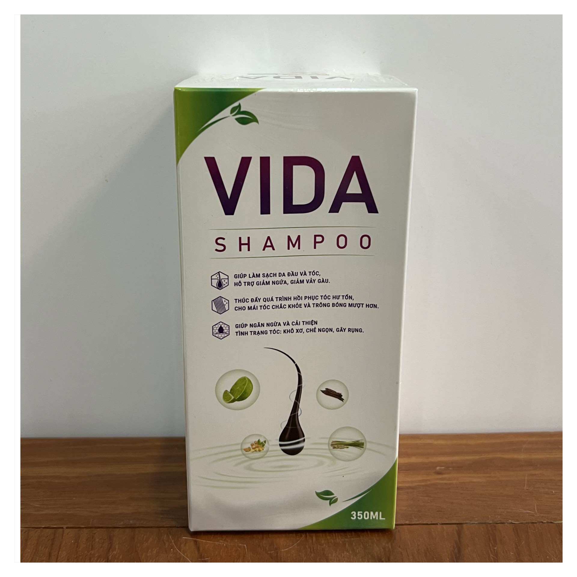 Vida Nano Shampoo Giúp sạch da đầu tóc