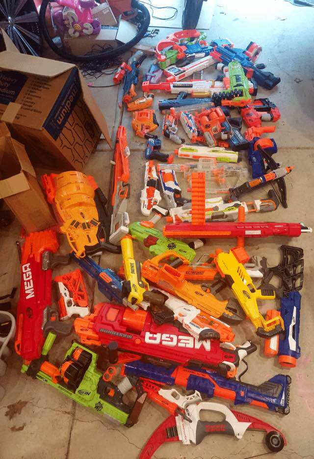 Đồ chơi NERF CÁC LOẠI SIZE LỚN & DÀI ( Used)