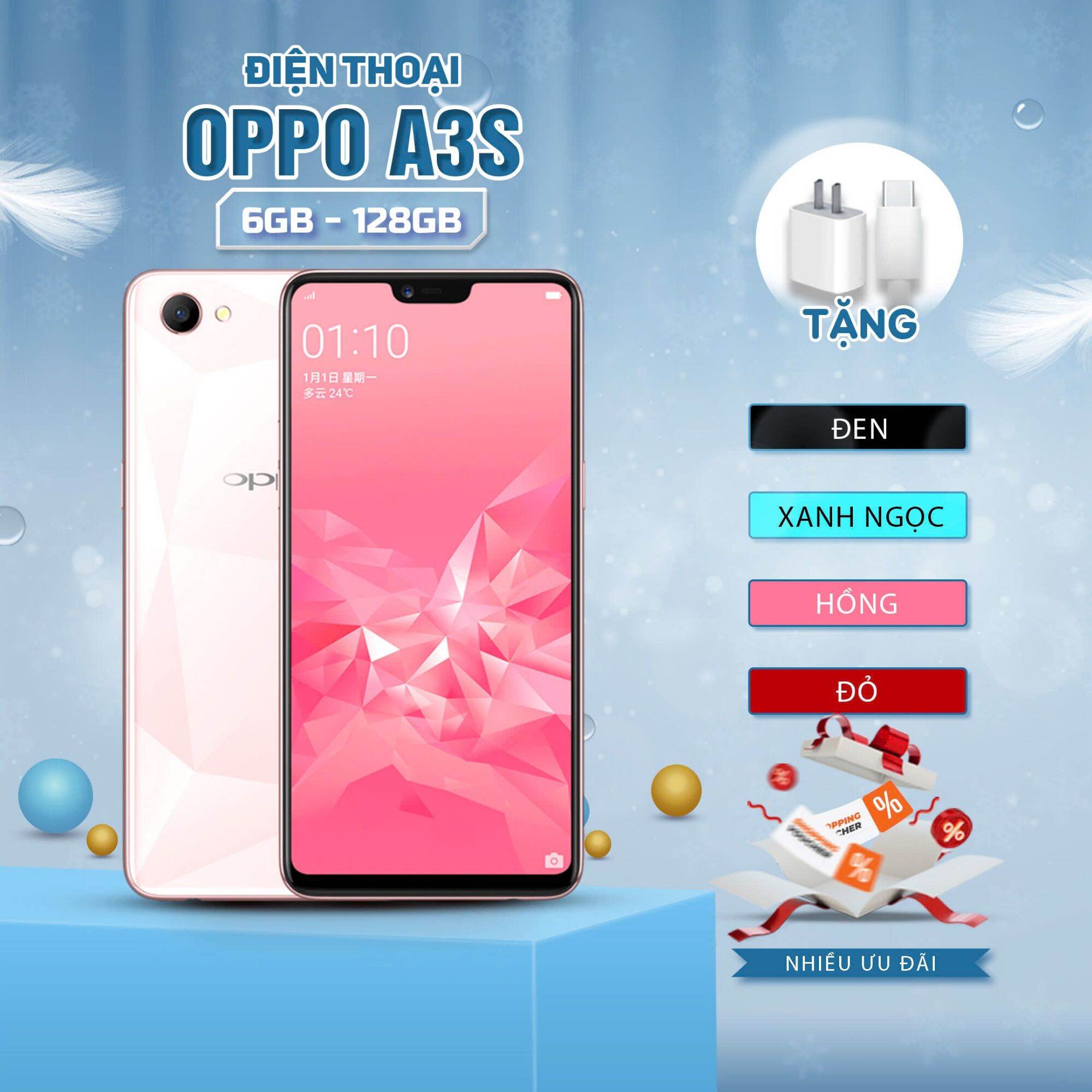 Cheap Phone (Op.Po) A3S 6/128Gb Ram, Brand New, 2 Sim, 2 Bands, Loud Speaker, Strong Signal, Runs All Heavy Games, Surfs the Web and Watches Movies Super Fast, 12 Month Warranty, Free Charging Cable and Case