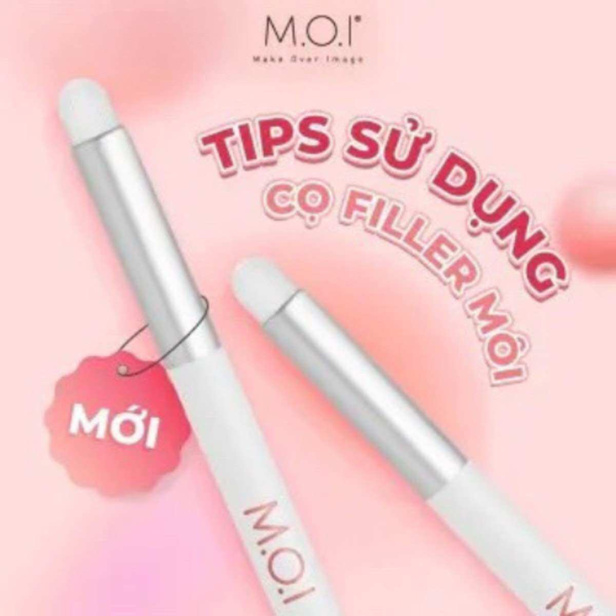 Cọ tán son môi MOI lông mềm mượt, dễ đánh son
