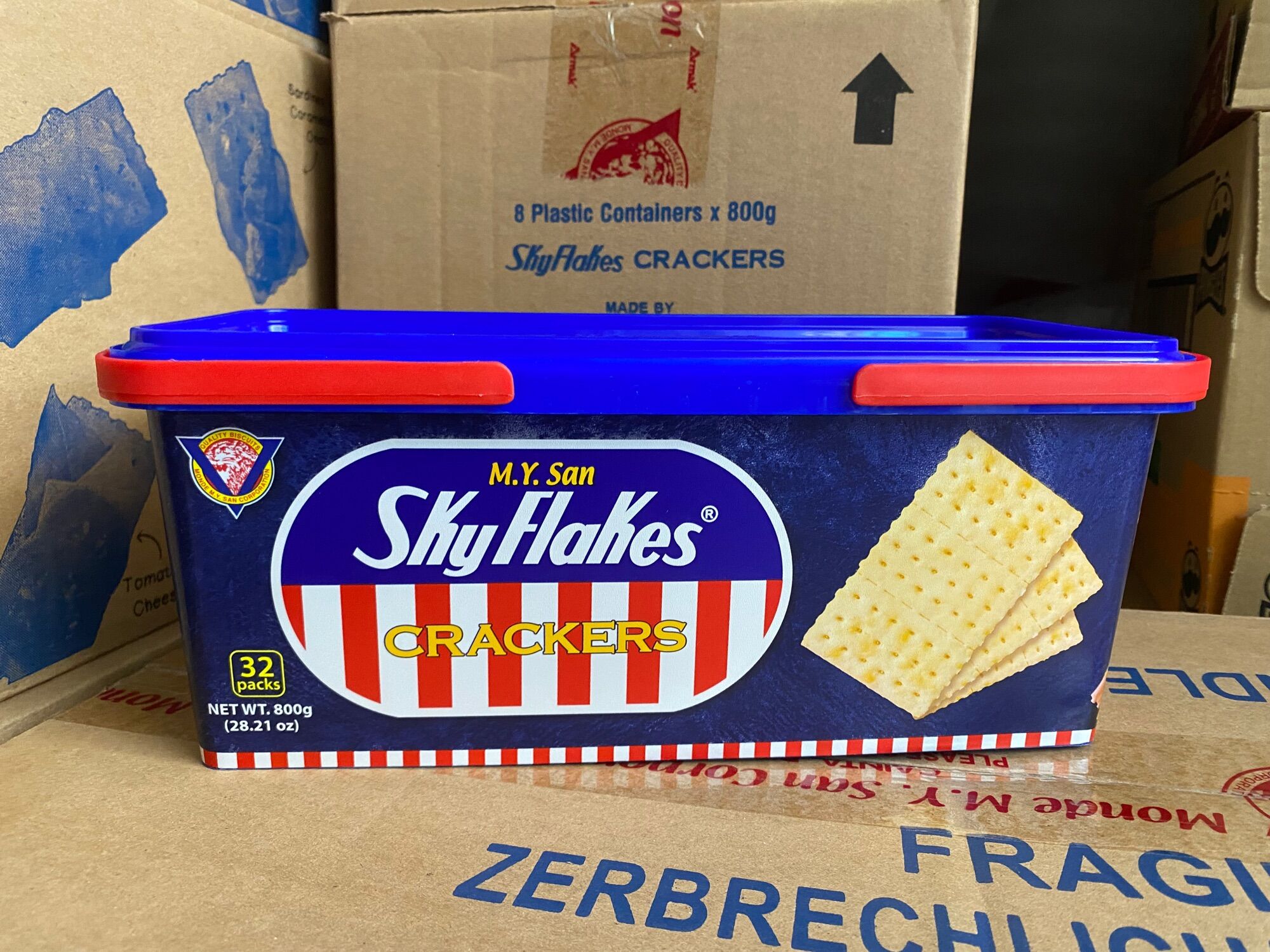 Bánh ăn kiêng sky flakes 800g nhập khẩu philipins
