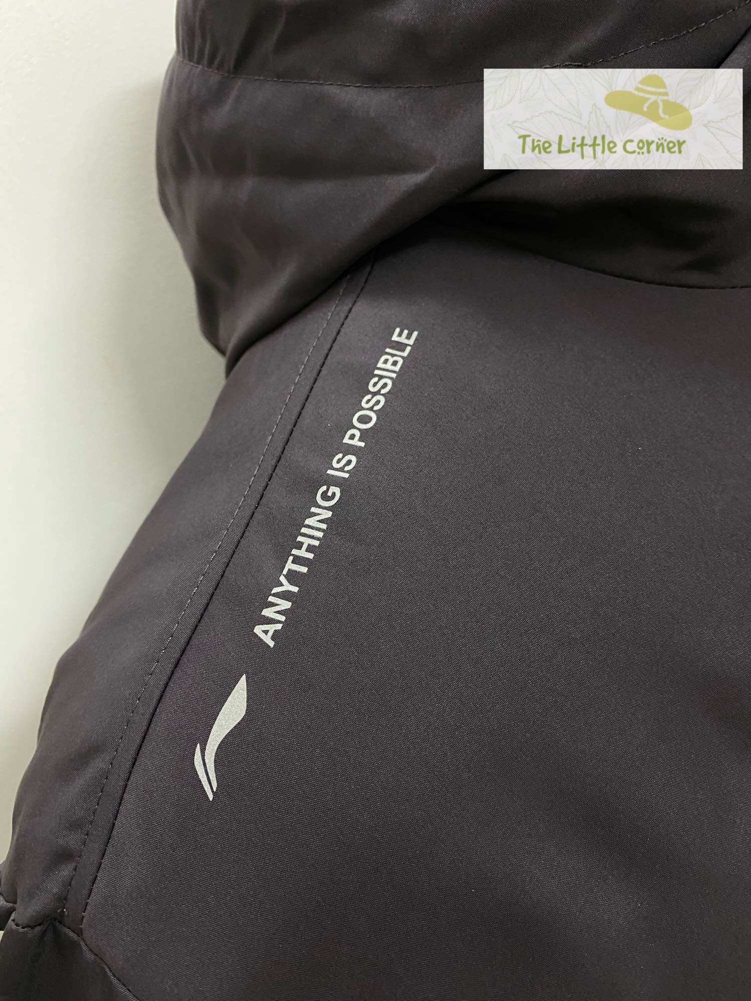 (Size XL form Âu) Áo phao lông vũ nam Lining AYMR379