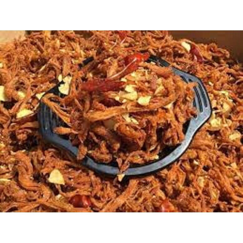 1KG KHÔ HEO CHÁY TỎI-BAO NGON
