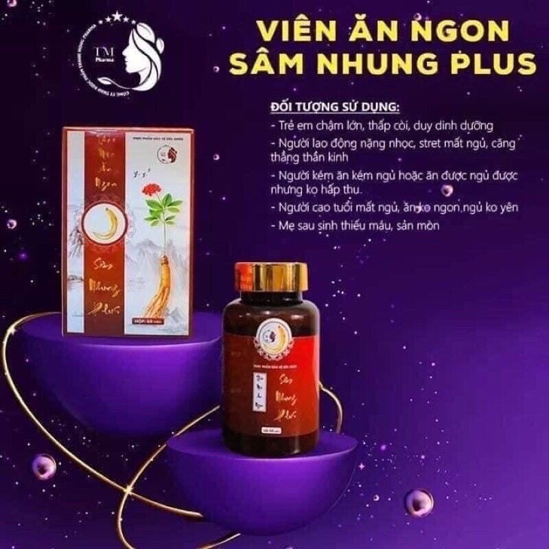 Sâm nhung plus hàng chính hãng