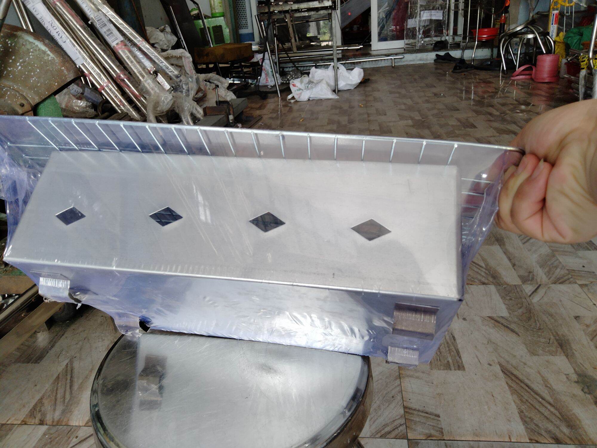 [HCM]Lò nướng than inox loại trung