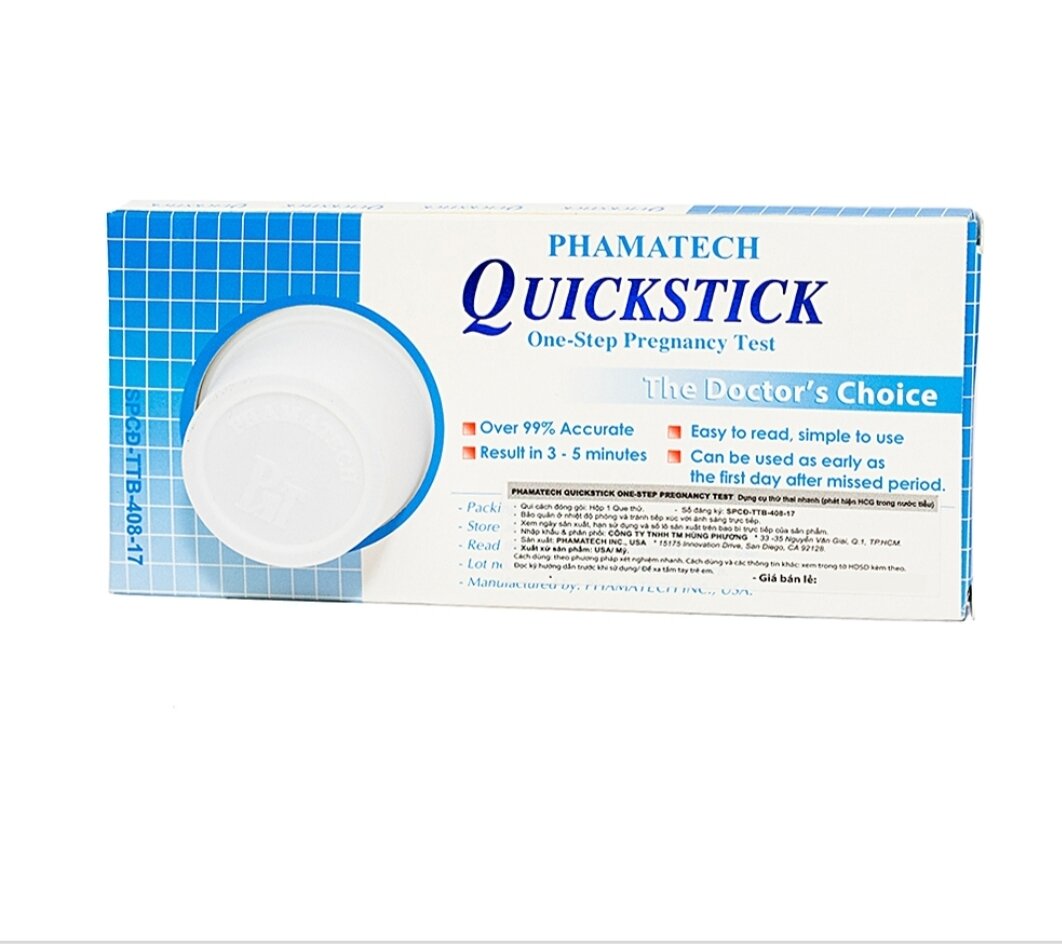 Que thử thai Quick stick