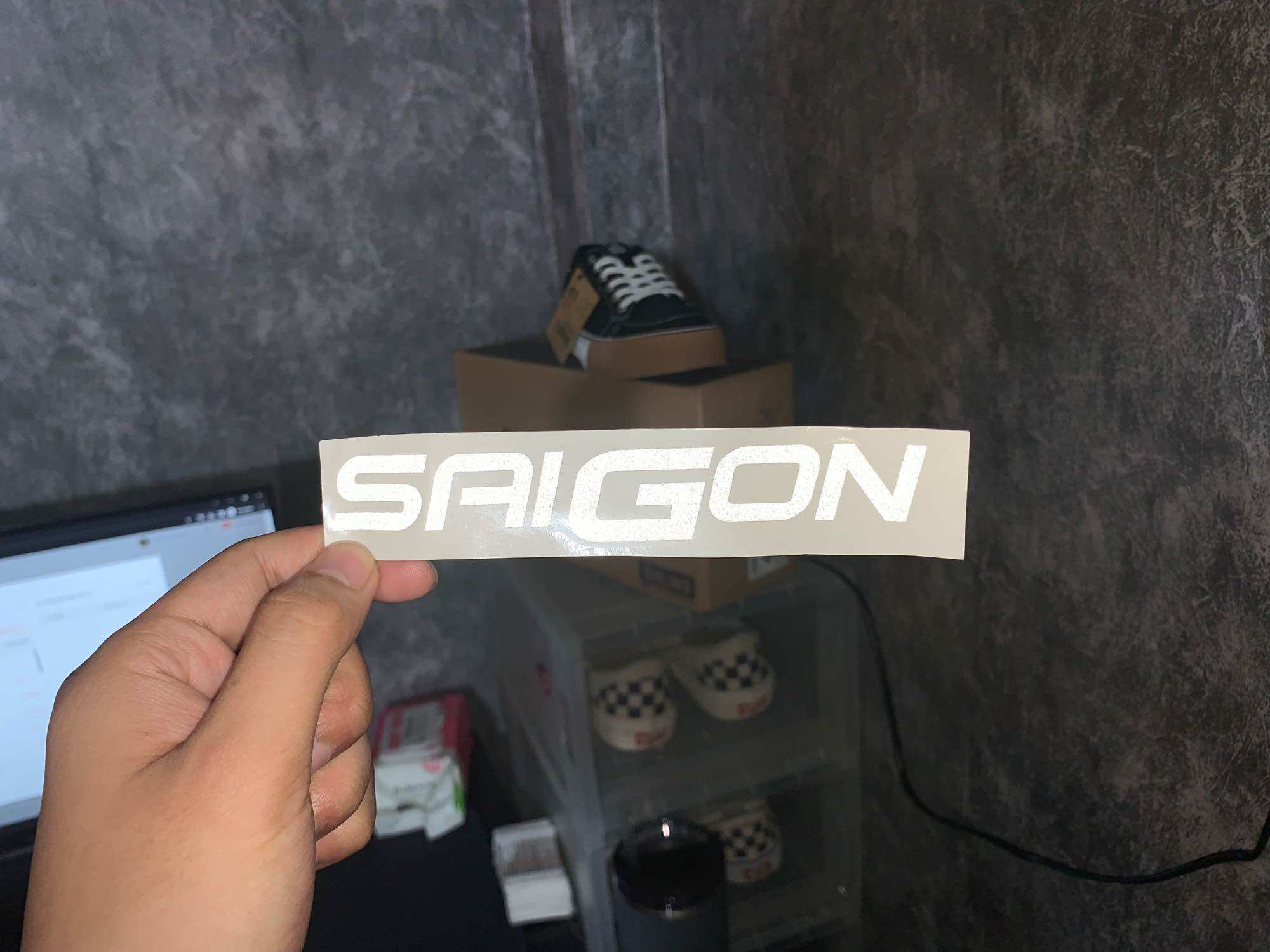 Tem Sticker Saigon | Decal Phản Quang