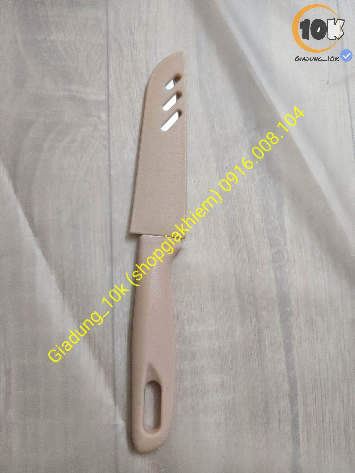 Dao gọt hoa quả Inox nhiều màu sắc (có kèm chuôi) (d11)