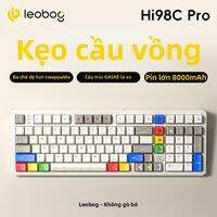LEOBOG | Bàn Phím Cơ Không Dây Hi98C Pro Vỏ Nhôm Nguyên Khối Kết Nối 3 Chế Độ
