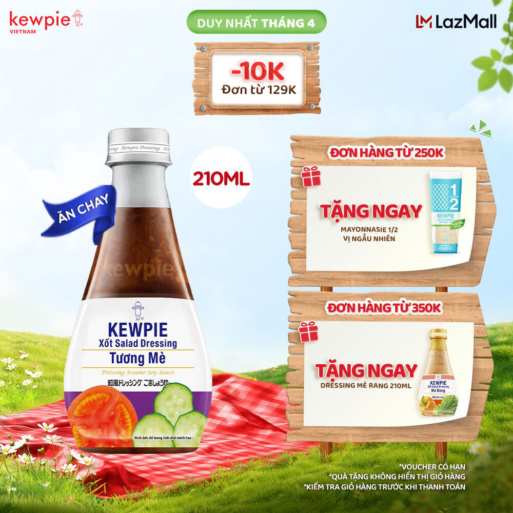 Xốt Salad Dressing Tương Mè Kewpie 210ml