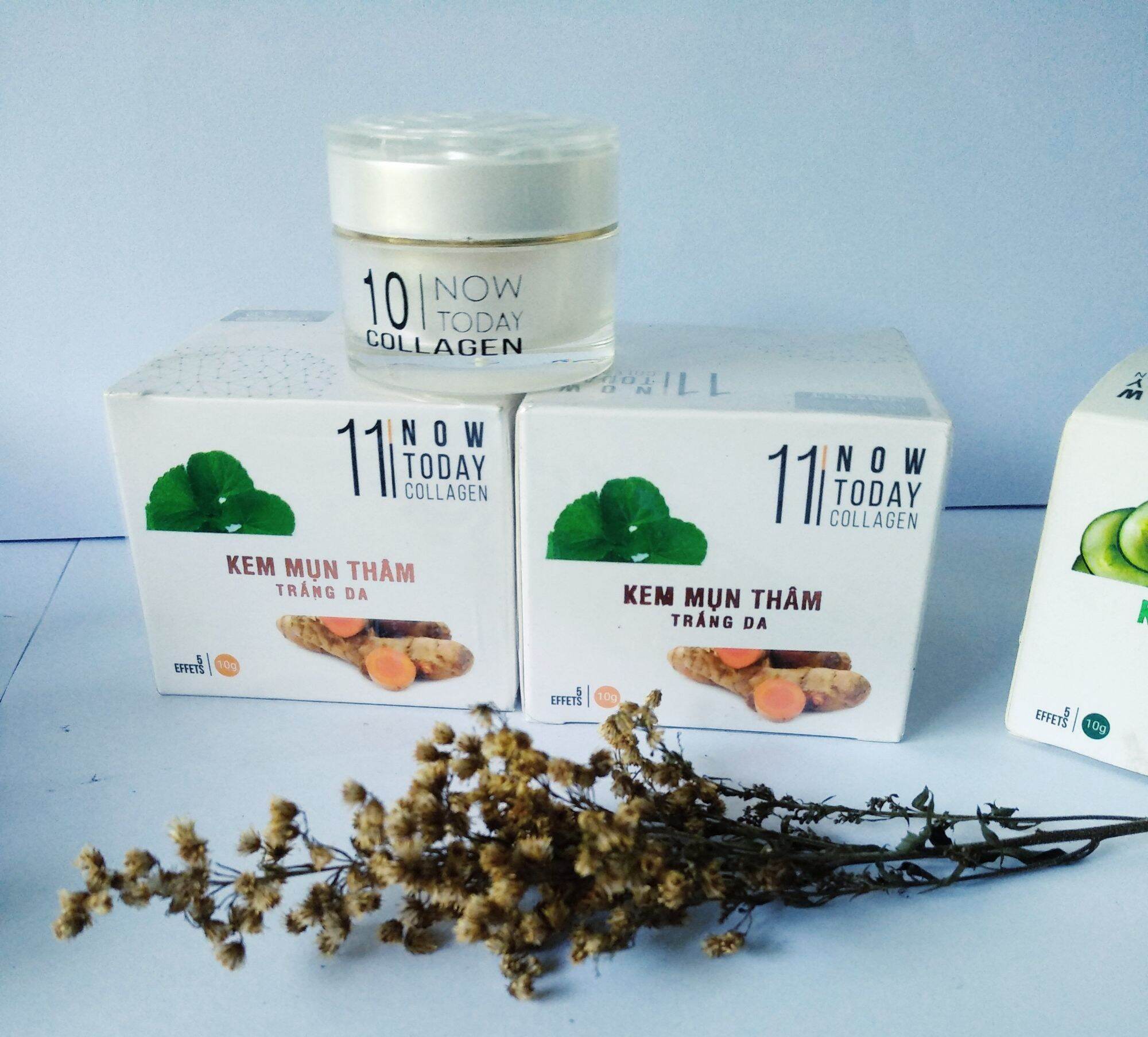 Kem mụn thâm now today collagen 10g