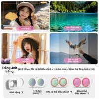 STARTRC | Bộ Lọc Góc Rộng Từ Tính Chống Ánh Sáng UV và Ô Nhiễm Ánh Sáng Có Thể Điều Chỉnh ND