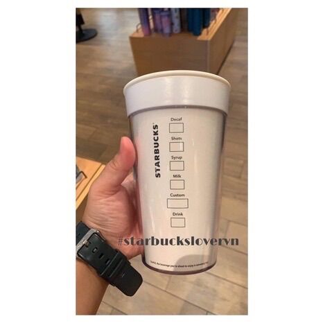 |CHÍNH HÃNG| LY STARBUCKS COLD CUP 2 LỚP