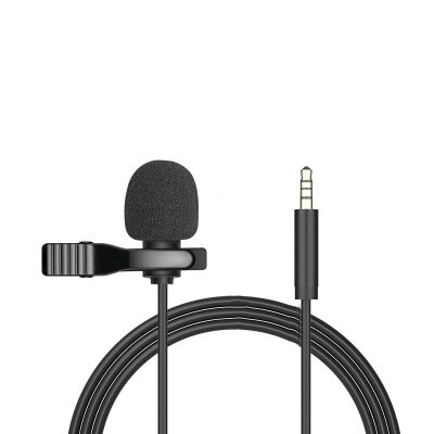 Di động mini micro điện dung 3.5 mm usb kẹp lavalier mic cài áo 1.5 m có dây đa hướng cho điện thoại thông minh máy tính xách tay