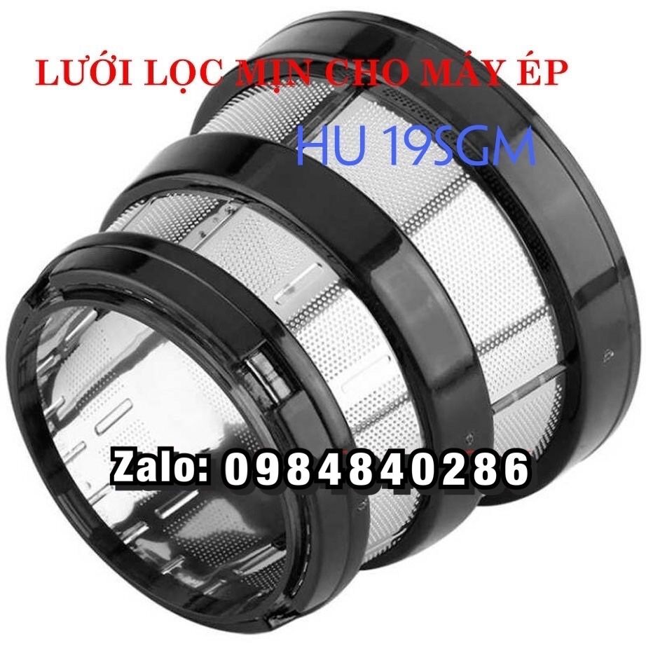 Lưới lọc lỗ mịn cho máy ép chậm hu-19sgm