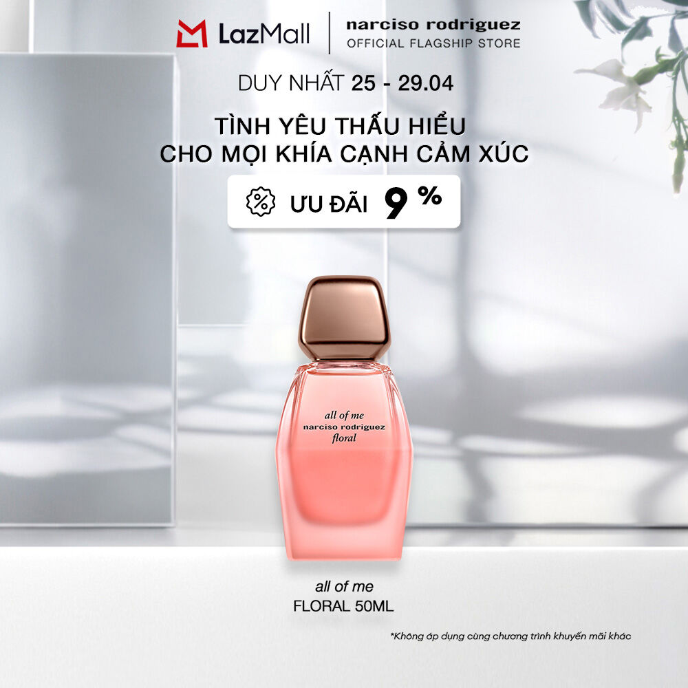 Nước hoa nữ Narciso Rodriguez All Of Me Floral Eau De Parfum 50ml