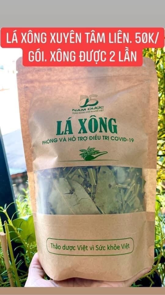 Lá xông Xuyên Tâm Liên