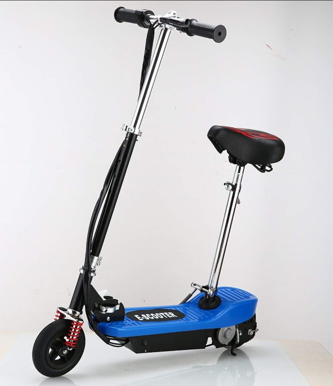 Xe điện mini gấp gọn bỏ cố siêu tiện lợi, bánh không săm, bình 24V 4.5A 120W, xe điện mini e scooter nhỏ gọn cho trẻ em, sạc 5h đi được 15km