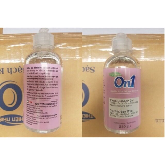 Gel rửa tay khô on1 250ml hàng công ty