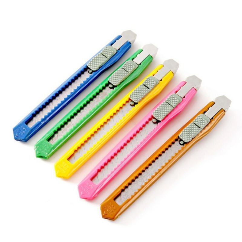 🔥Bán sỉ_ 100 Dao Rọc giấy Nhỏ (Bản 1,5cm)