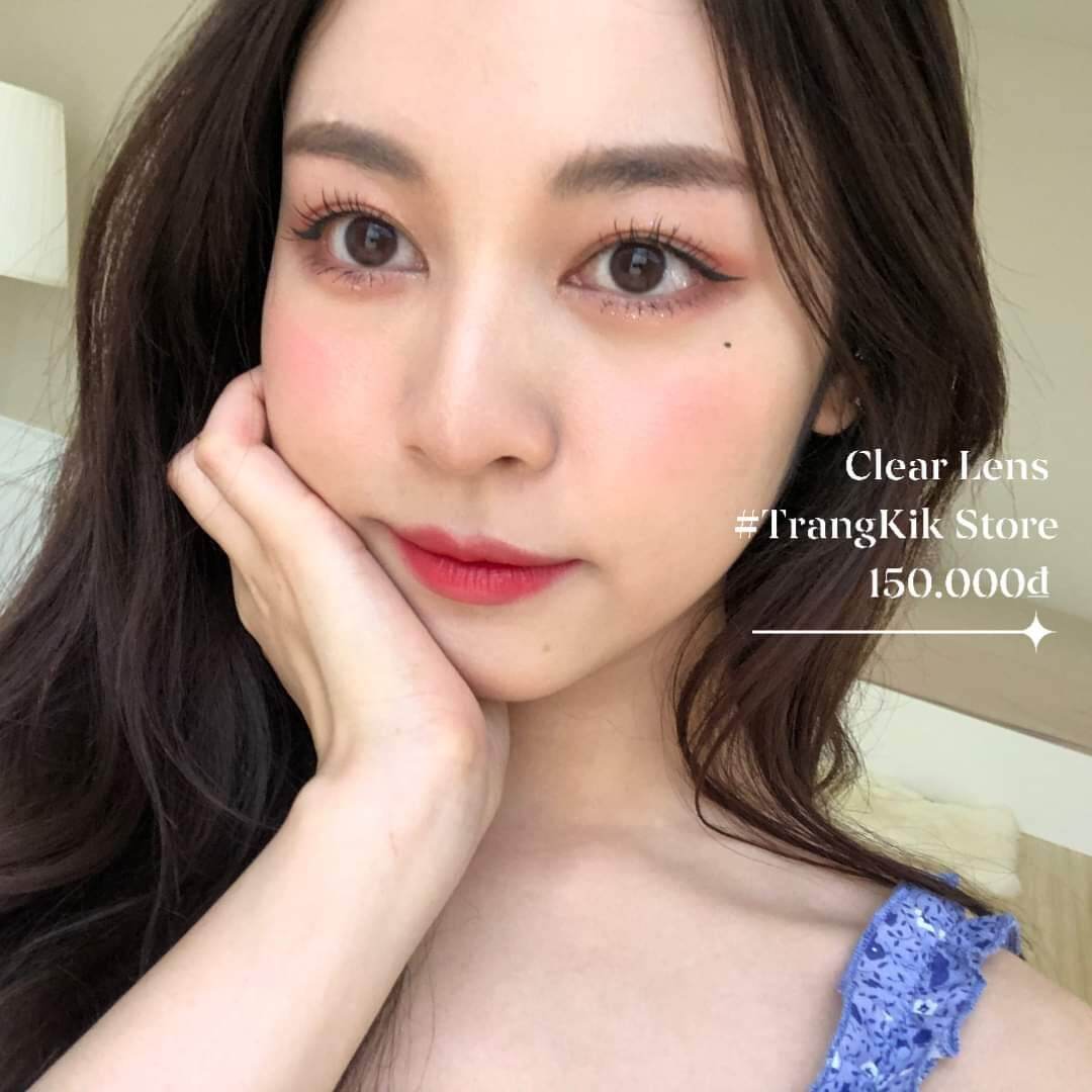 Lens cận trong suốt silicone hydrogel cao cấp êm mịn