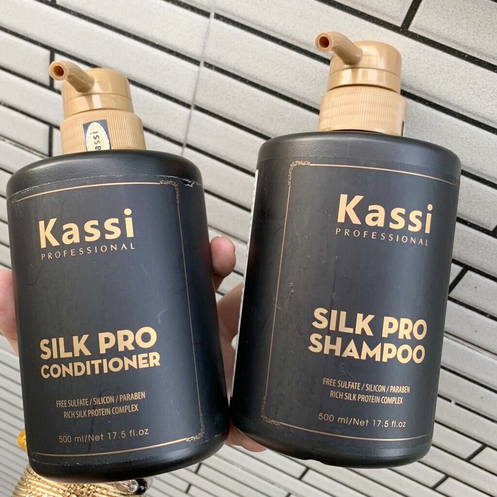Dầu Gội, Dầu Xả Kassi Phục Hồi Hư Tổn - Làm Dày Và Ngăn Rụng Tóc