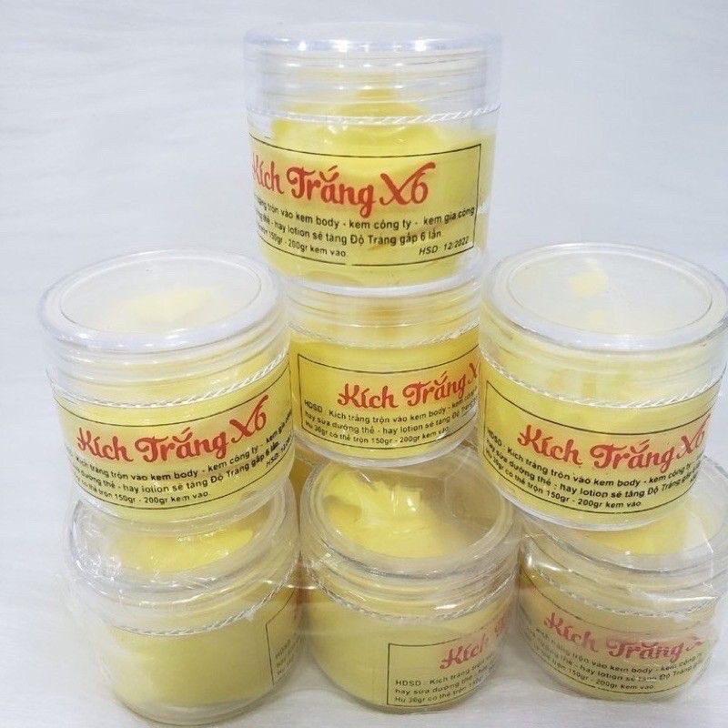 Kích Trắng x6 Làm Trắng Da Body 30g