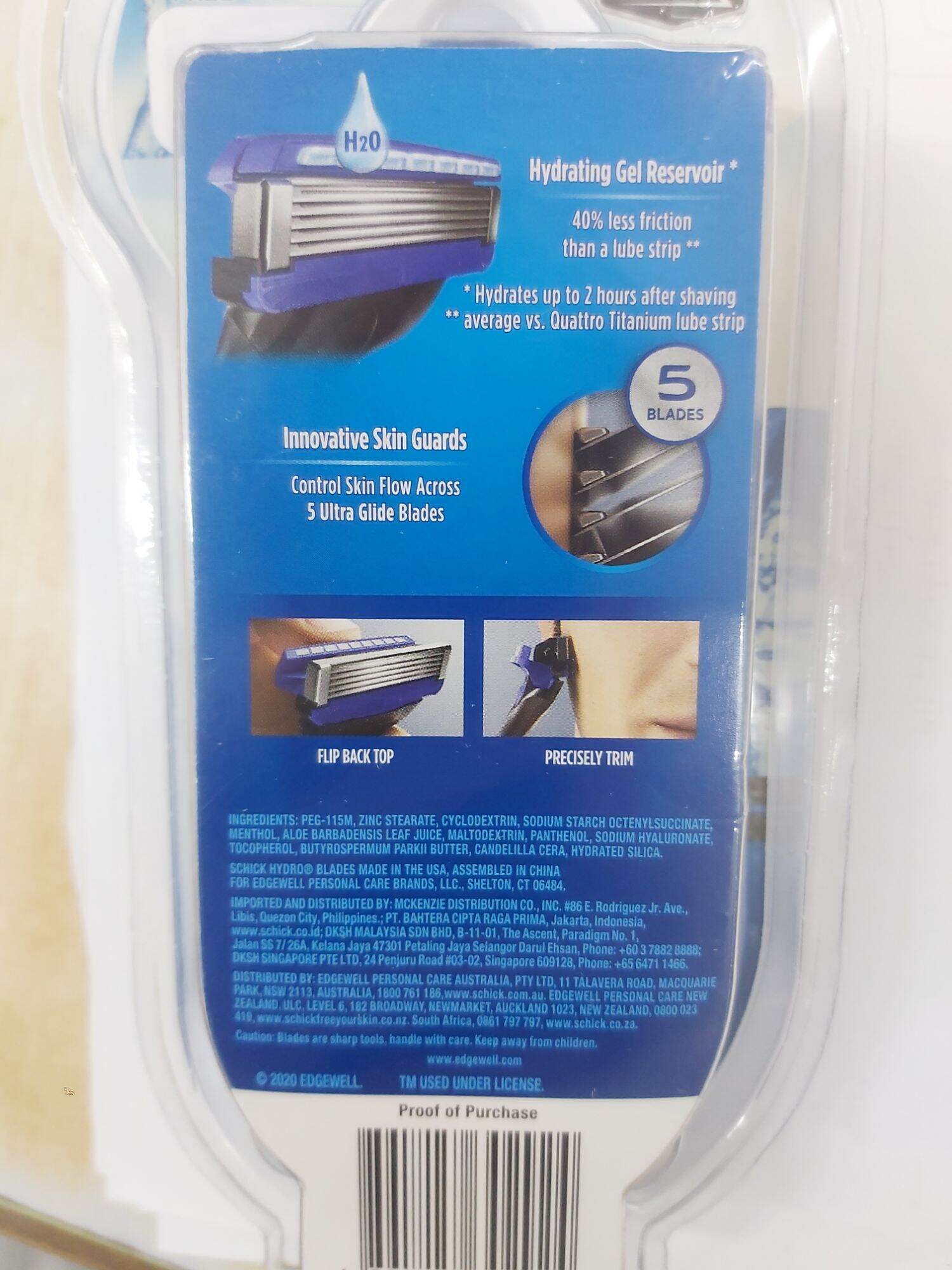 Dao Cạo Râu Schick Hydro 5 Lưỡi