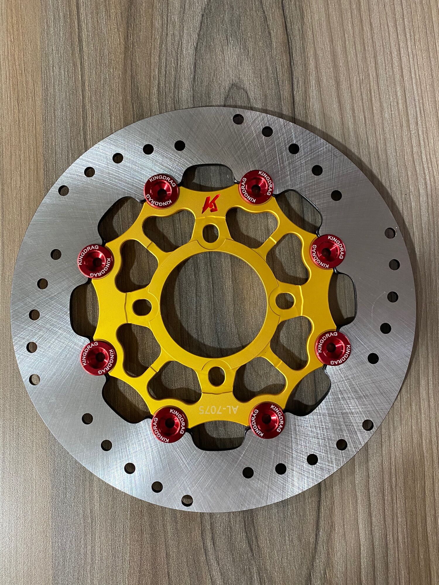 Đĩa thắng (phanh) lòng nhôm 7075 siêu bền