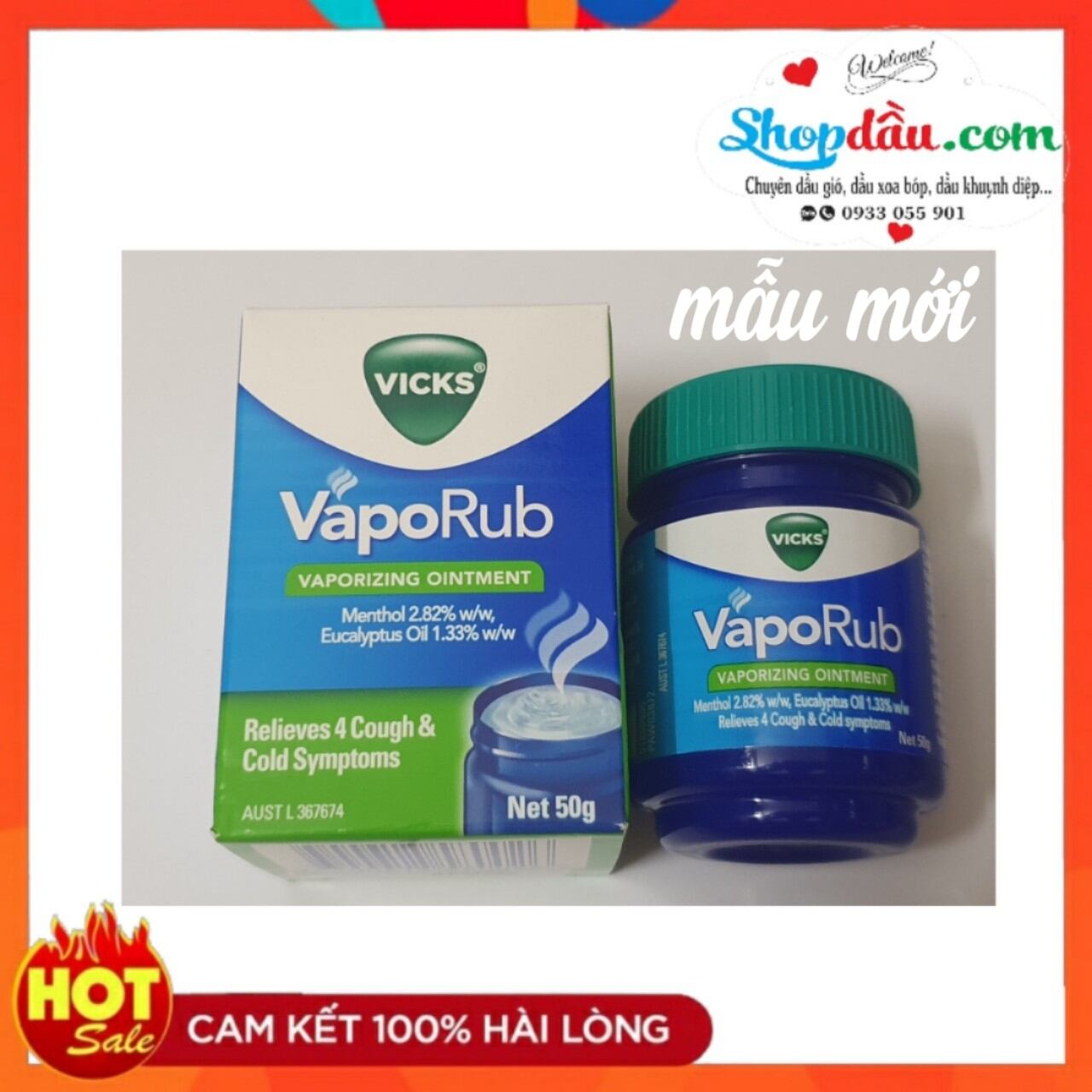 Dầu cù là Vicks VapoRub