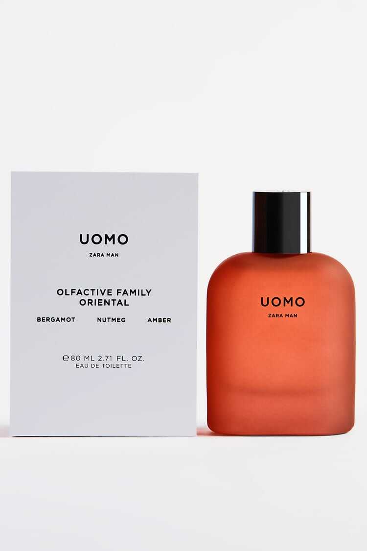 Nước hoa nam zara man uomo eau de toilette 80 ml .
