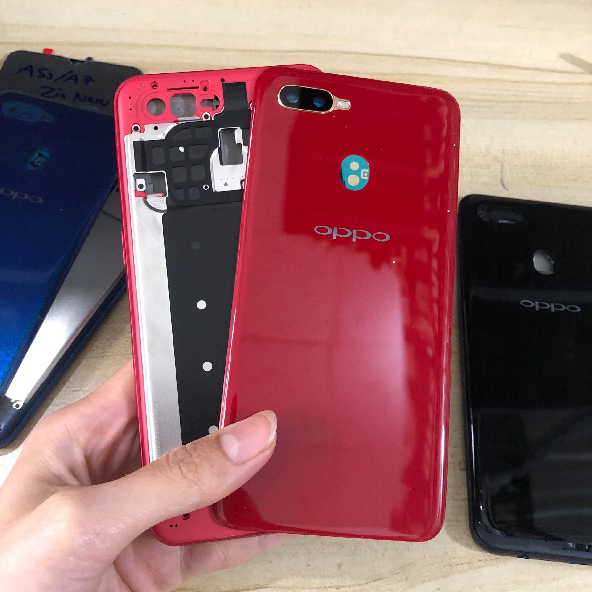 Bộ Vỏ + Sườn Oppo A5s ( CPH 1909 ) Zin Hàng Cao Cấp