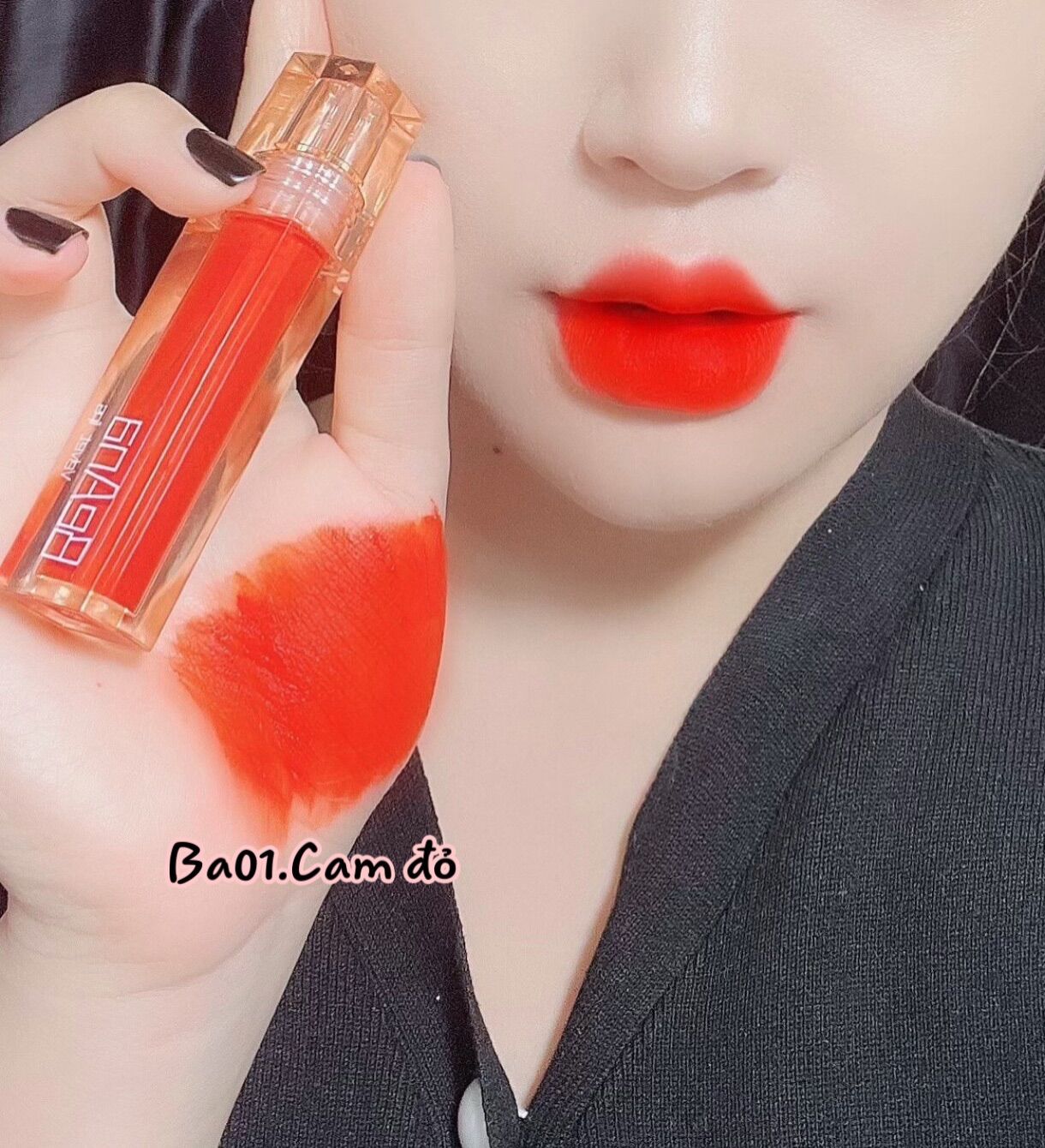 Son Kem Lì Mịn lâu trôi cao cấp, BA Perfect Son hữu cơ 100% không chì , màu son quốc dân tươi trẻ