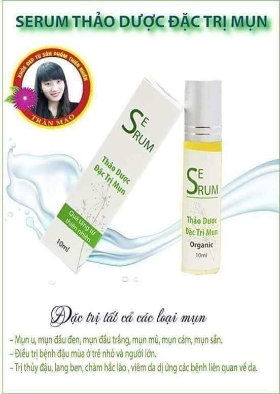Serum mụn Trần Mao - chiết xuất từ thảo mộc